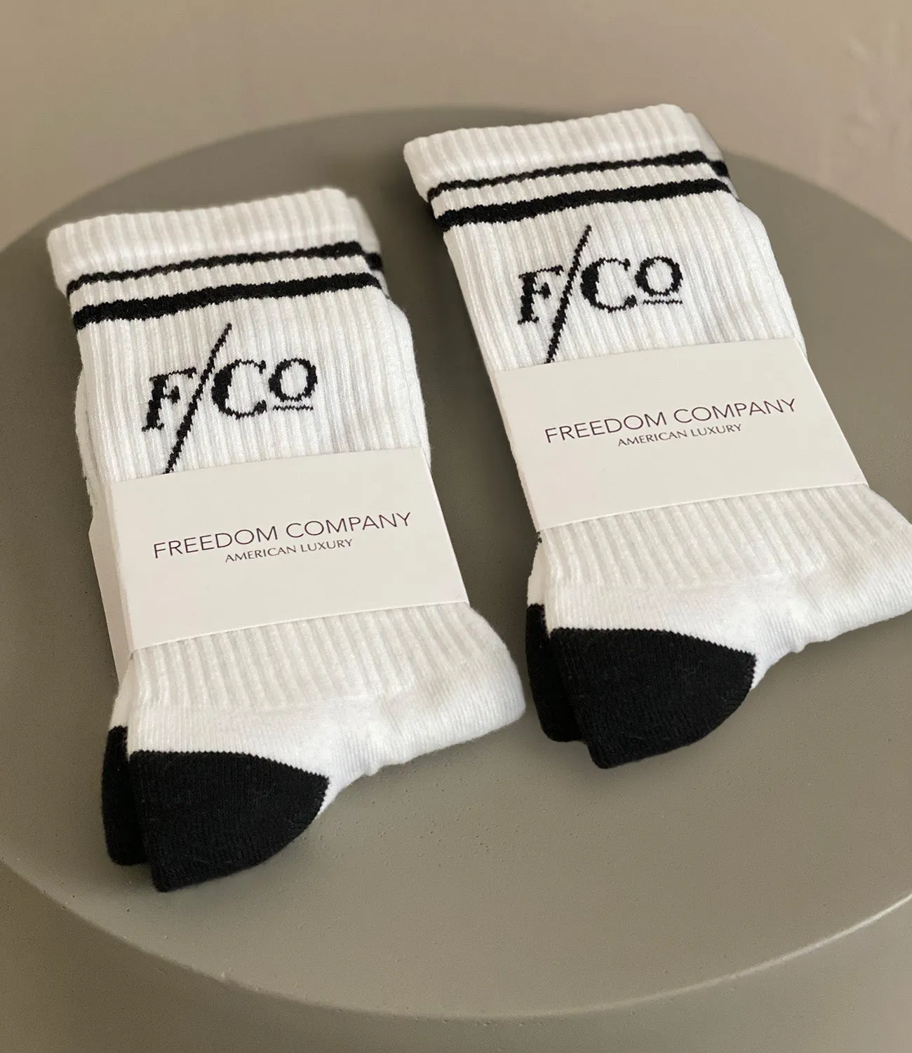 Unisex Stripped Tube Socks sold by Freedom Company product image thumbnail 3