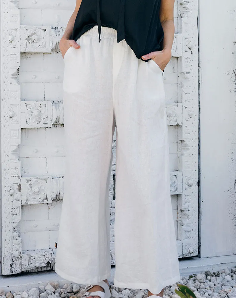 Sadie Pants - White sold by Freez product image thumbnail 2