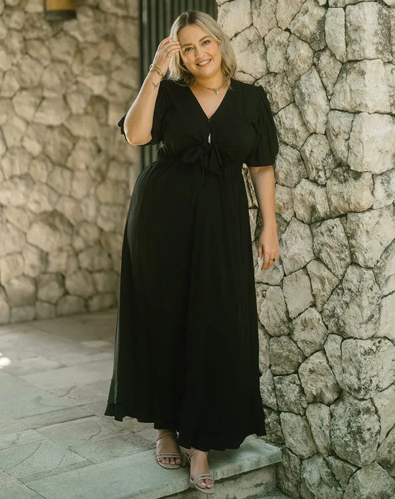 Hannah Maxi - Black sold by Freez