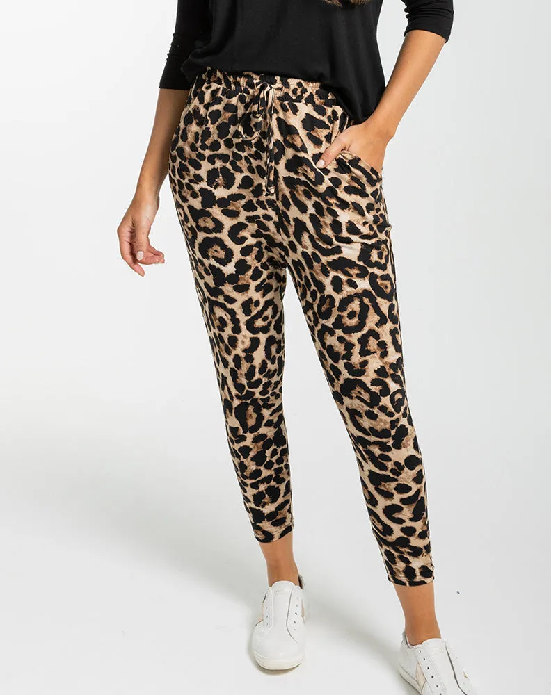 Slouch Pant -Brown Animal sold by Freez product image thumbnail 5