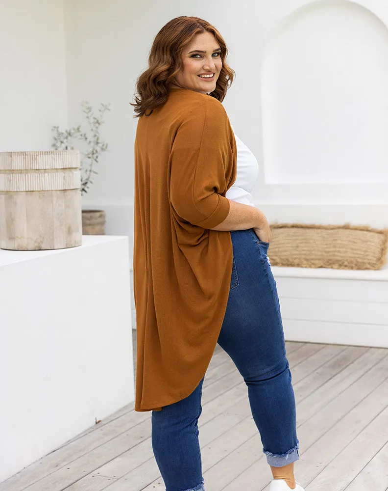 Festival Shrug -Tan sold by Freez