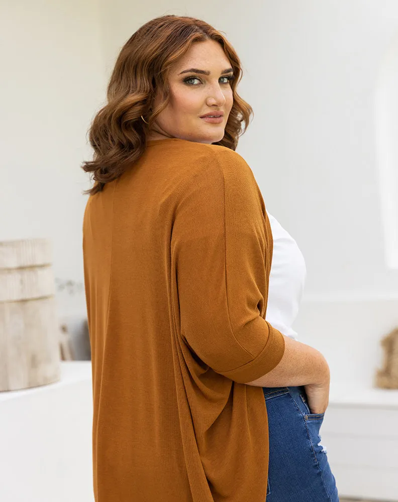 Festival Shrug -Tan sold by Freez product image thumbnail 2