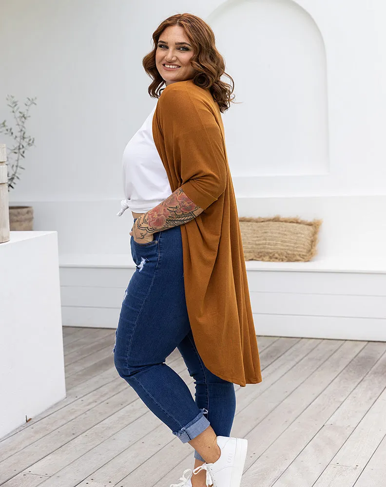 Festival Shrug -Tan sold by Freez product image thumbnail 3