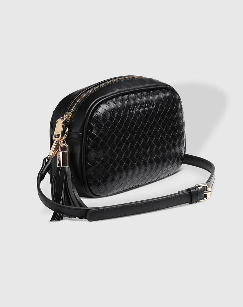 Jacinta Woven Crossbody Bag - Black sold by Freez product image thumbnail 3