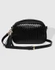 Jacinta Woven Crossbody Bag - Black sold by Freez