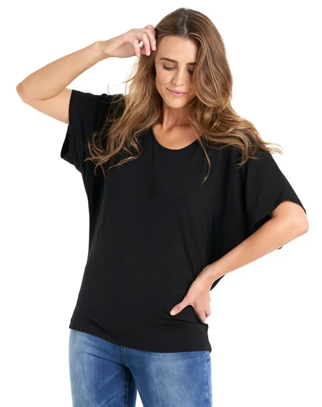 Maui Tee -Black sold by Freez