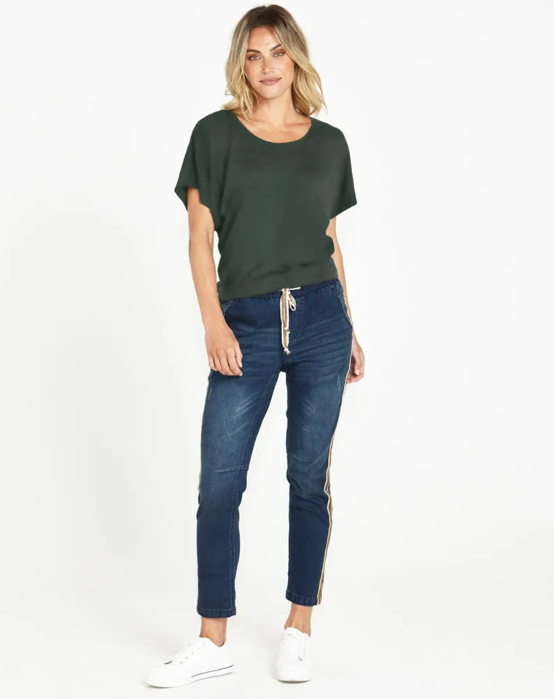 Maui Tee - Dusty Moss sold by Freez