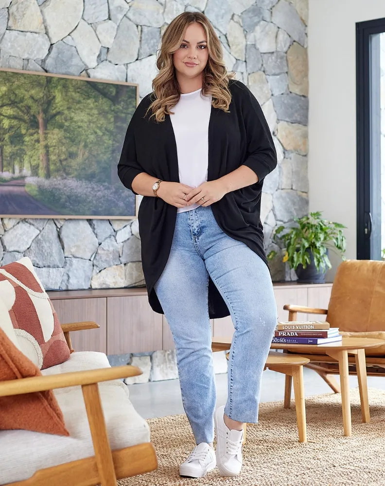 Festival Shrug -Black sold by Freez product image thumbnail 3