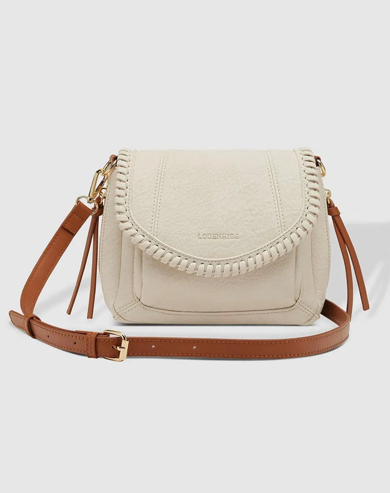 Shania Crossbody Bag - Vanilla sold by Freez