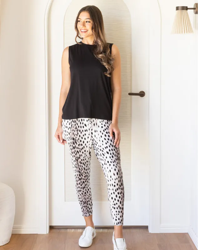 Slouch Pant - White Animal sold by Freez