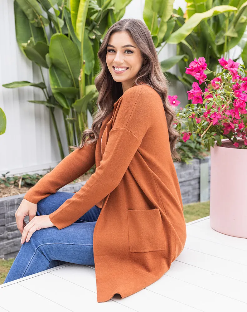 Coatigan - Tan sold by Freez product image thumbnail 3