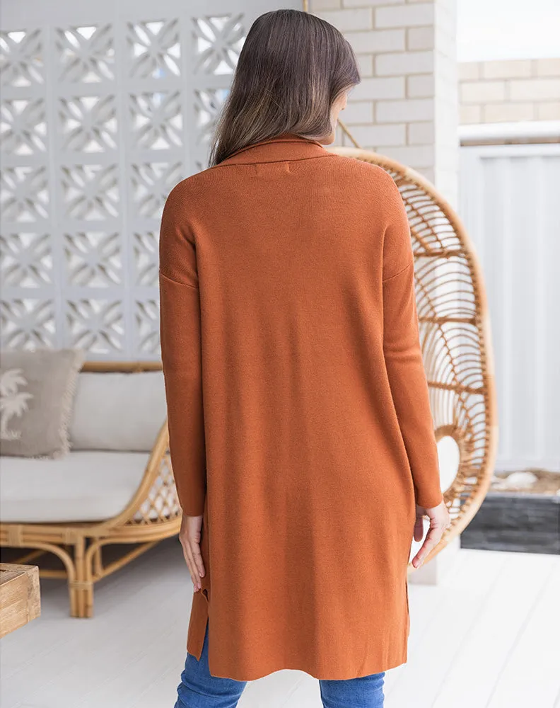 Coatigan - Tan sold by Freez product image thumbnail 5