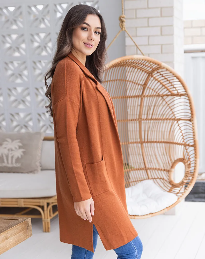 Coatigan - Tan sold by Freez product image thumbnail 4