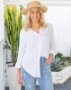 Cotton Shirt - White sold by Freez