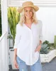 Cotton Shirt - White sold by Freez