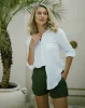 Cotton Shirt - White sold by Freez