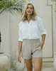 Cotton Shirt - White sold by Freez