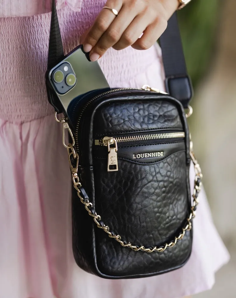 Frankie Phone Crossbody Bag - Black sold by Freez product image thumbnail 3