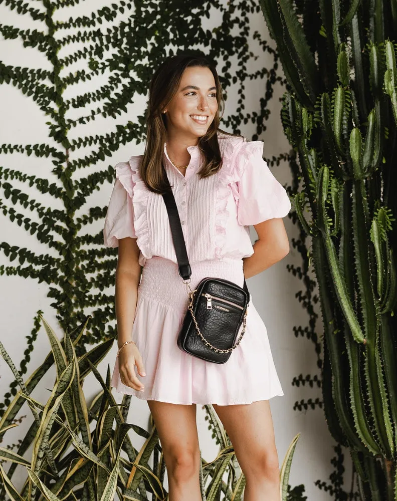 Frankie Phone Crossbody Bag - Black sold by Freez product image thumbnail 5