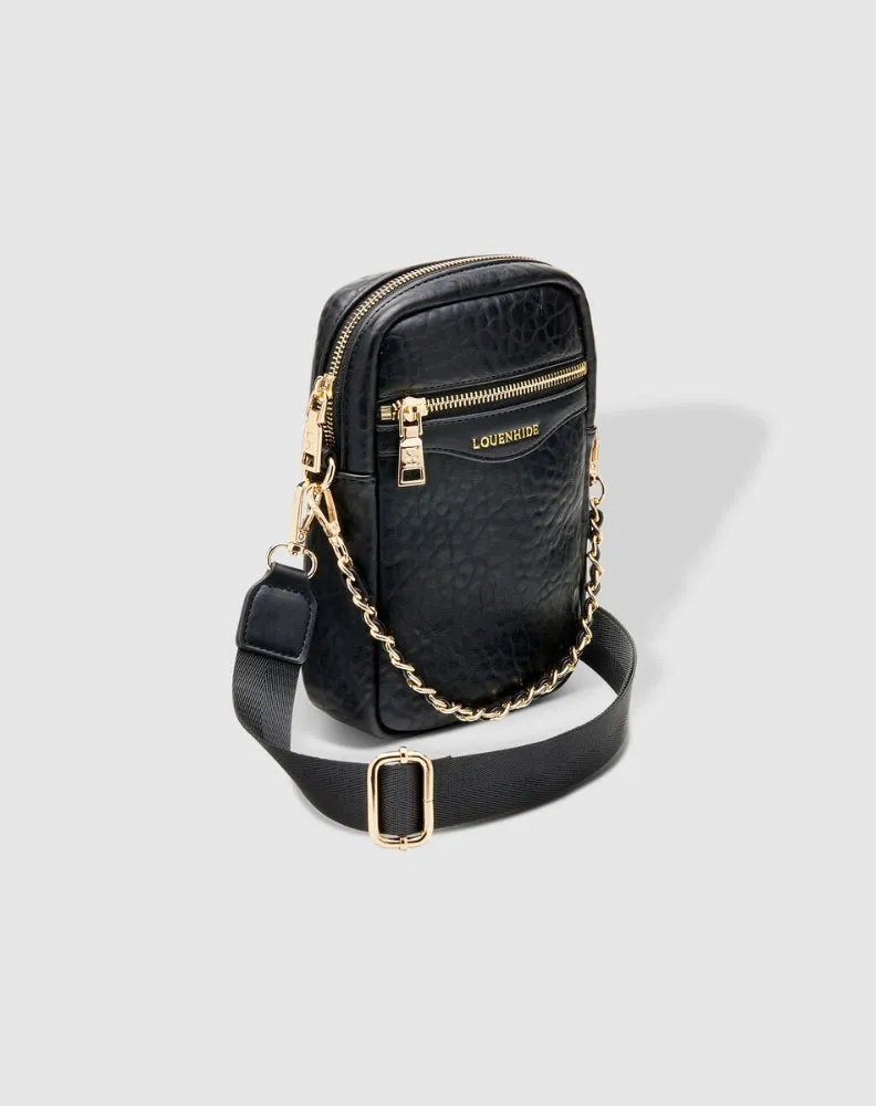 Frankie Phone Crossbody Bag - Black sold by Freez product image thumbnail 4