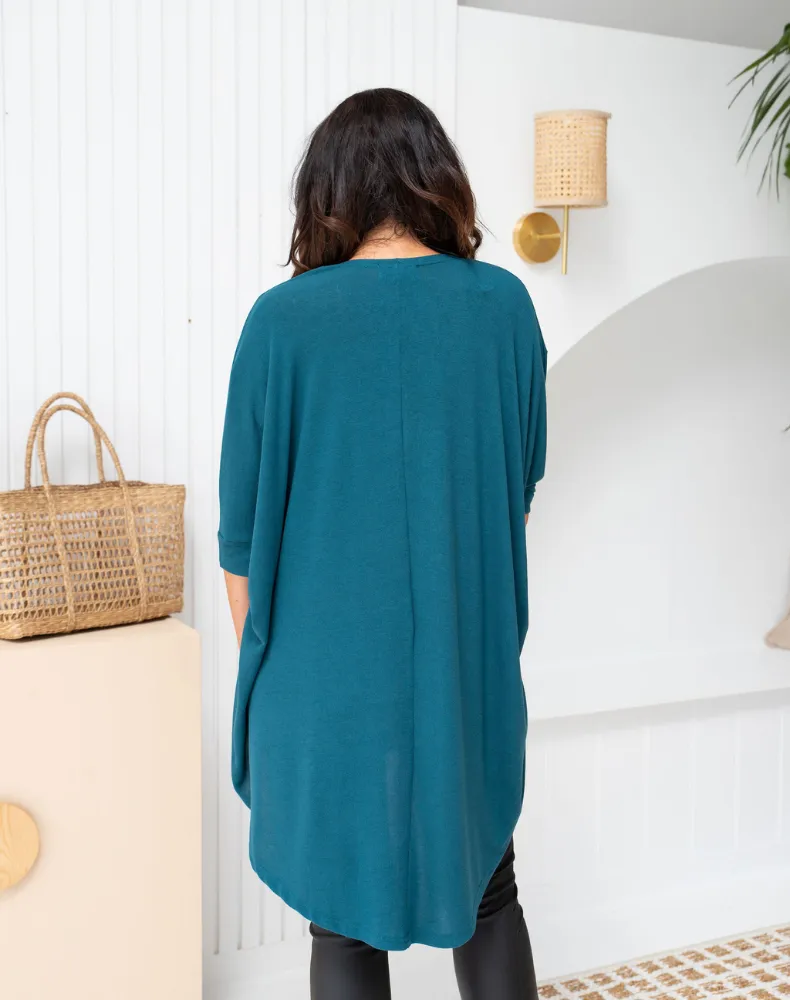 Festival Shrug -Teal sold by Freez product image thumbnail 5