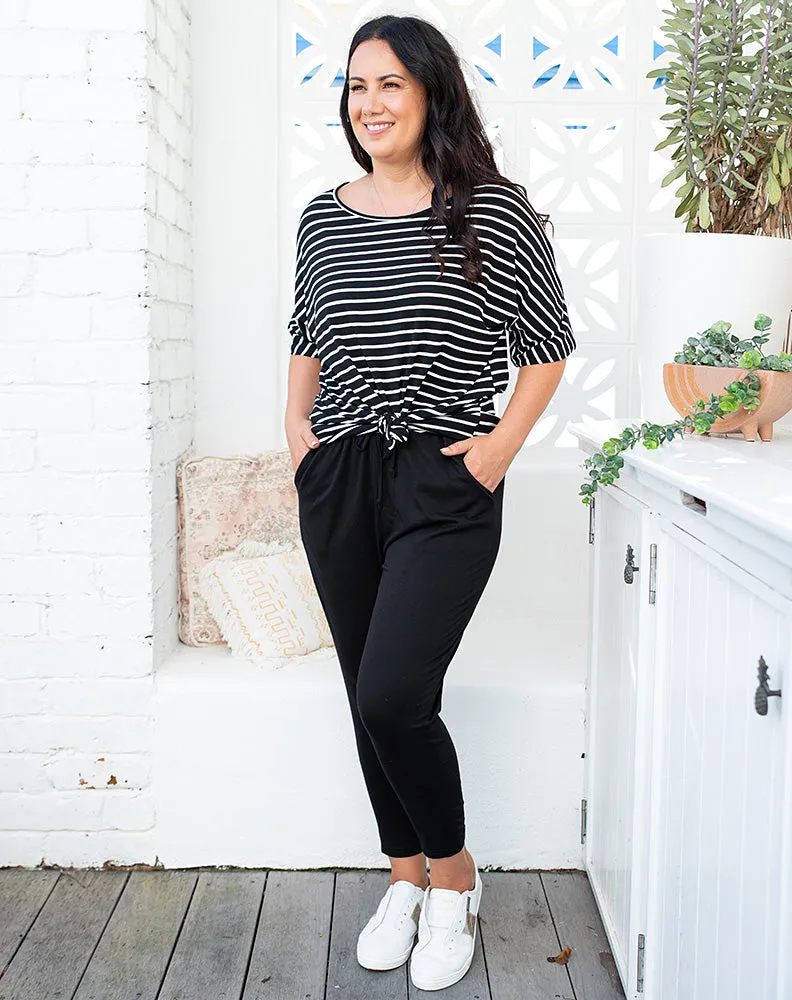 Everyday Slouch Pant -Black sold by Freez product image thumbnail 5