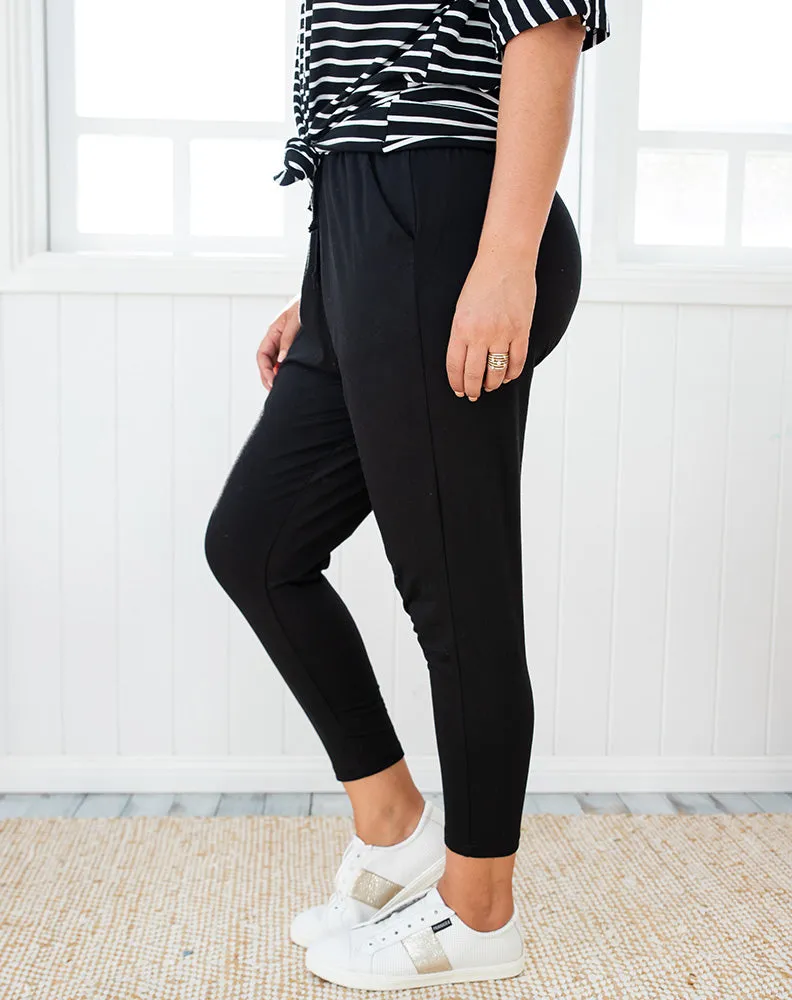 Everyday Slouch Pant -Black sold by Freez product image thumbnail 4