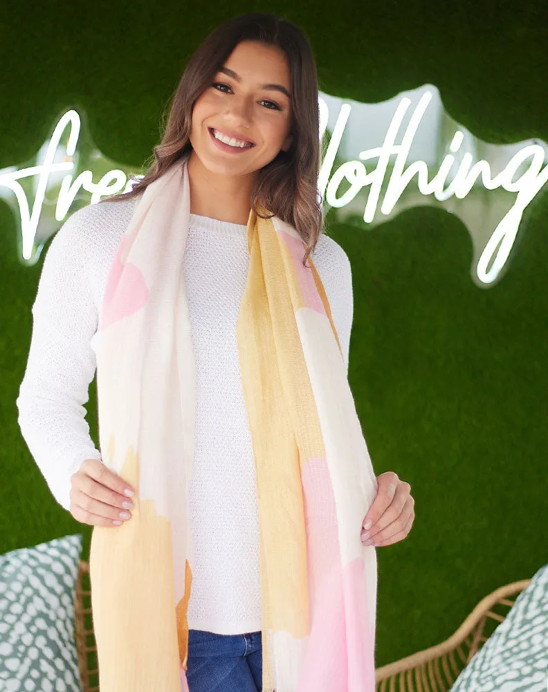 Summer Print Scarf sold by Freez product image thumbnail 4