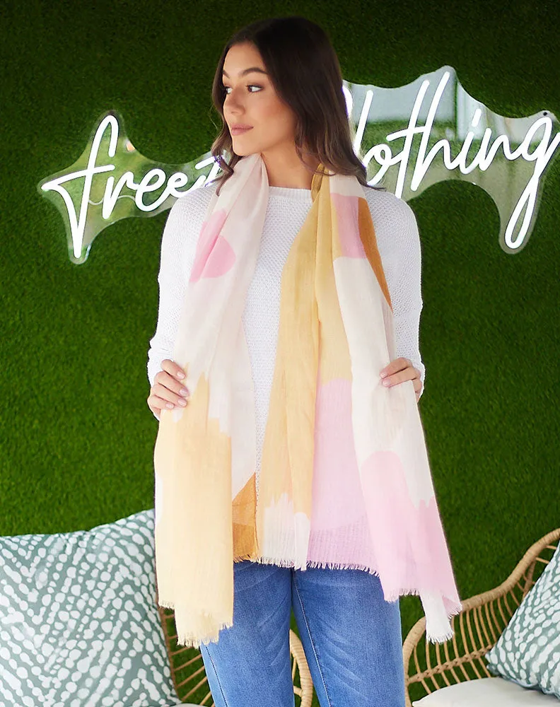 Summer Print Scarf sold by Freez product image thumbnail 3