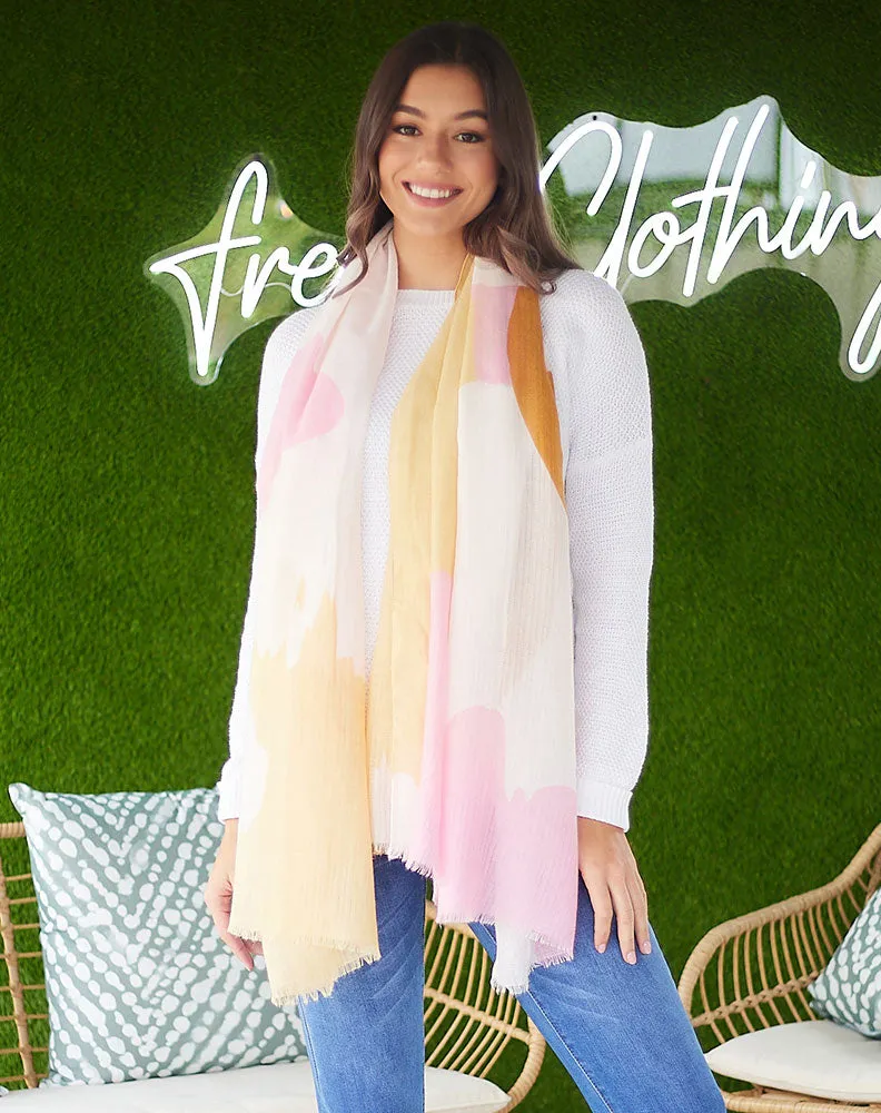 Summer Print Scarf sold by Freez