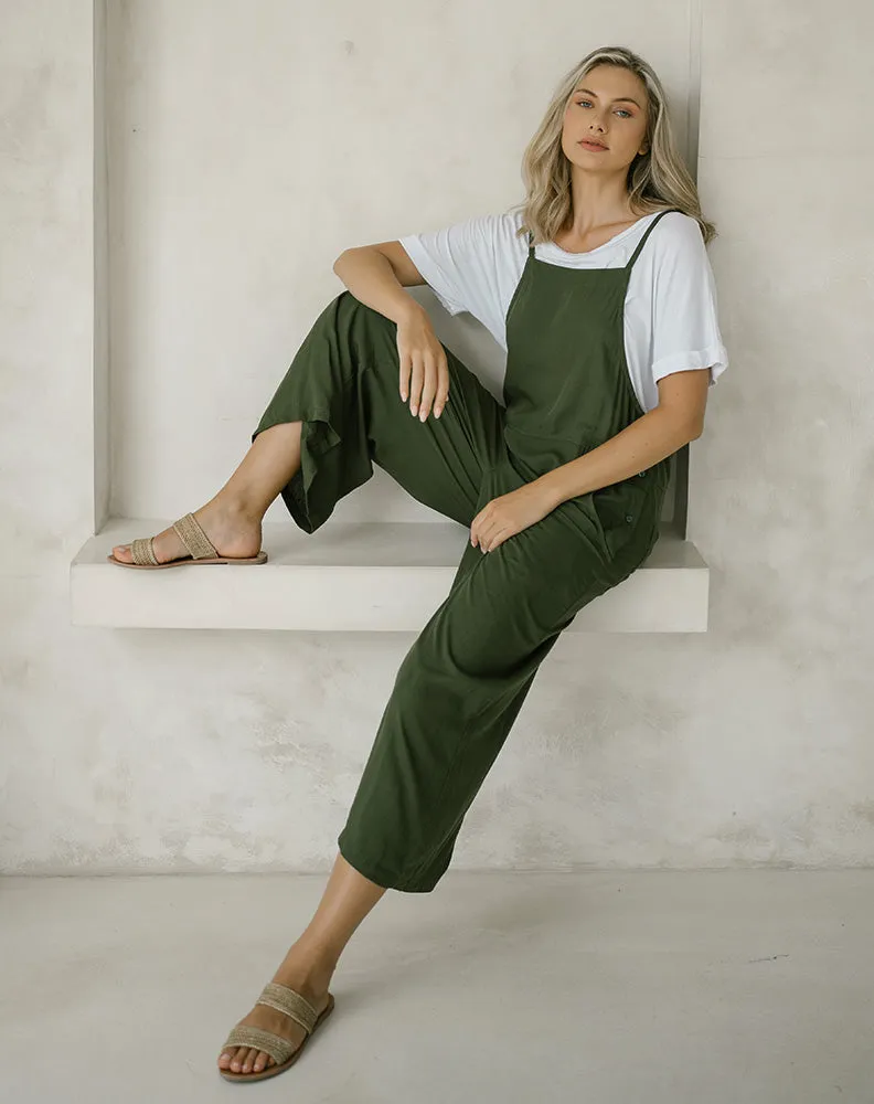 Rayon Overall - Olive sold by Freez product image thumbnail 3
