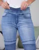 Ribbed Jean -Distressed sold by Freez