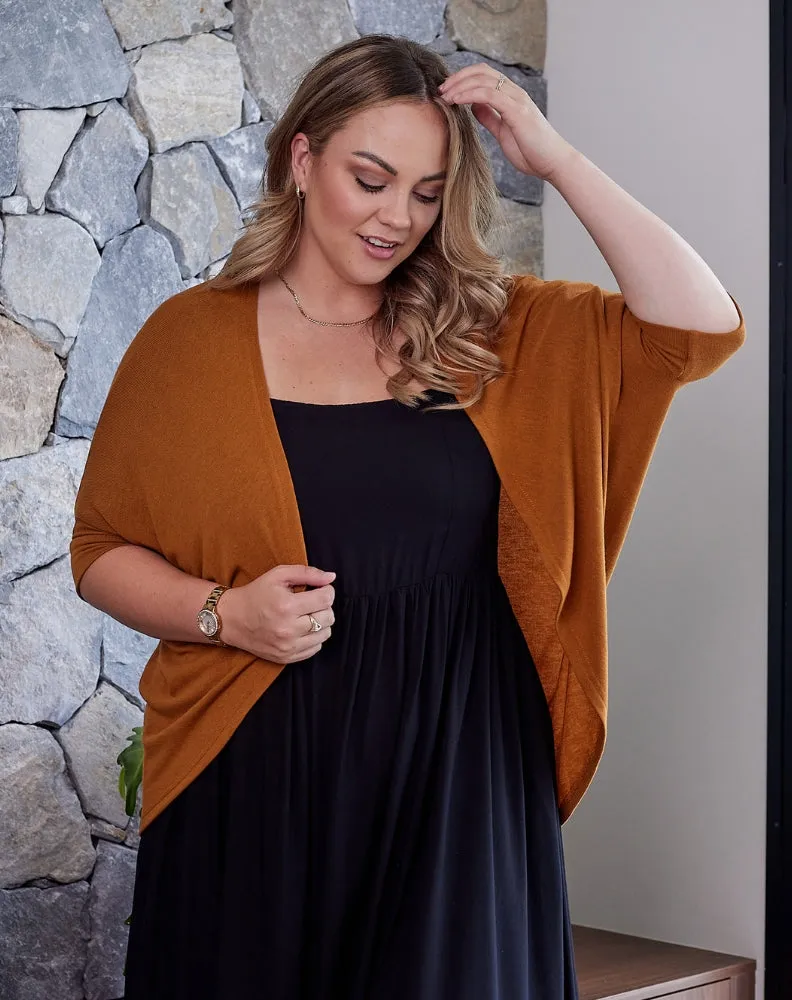 Mini Shrug - Tan sold by Freez