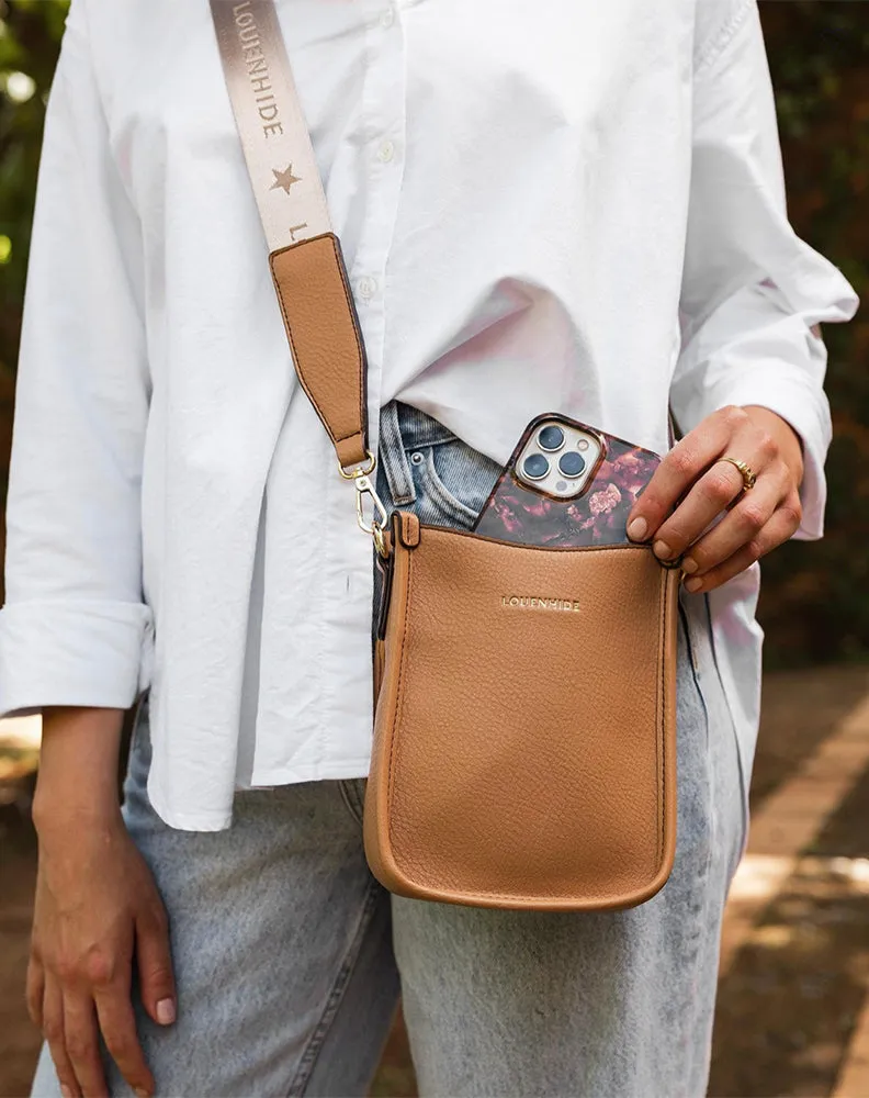 Parker Phone Crossbody Bag - Camel sold by Freez product image thumbnail 2