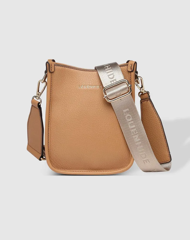 Parker Phone Crossbody Bag - Camel sold by Freez
