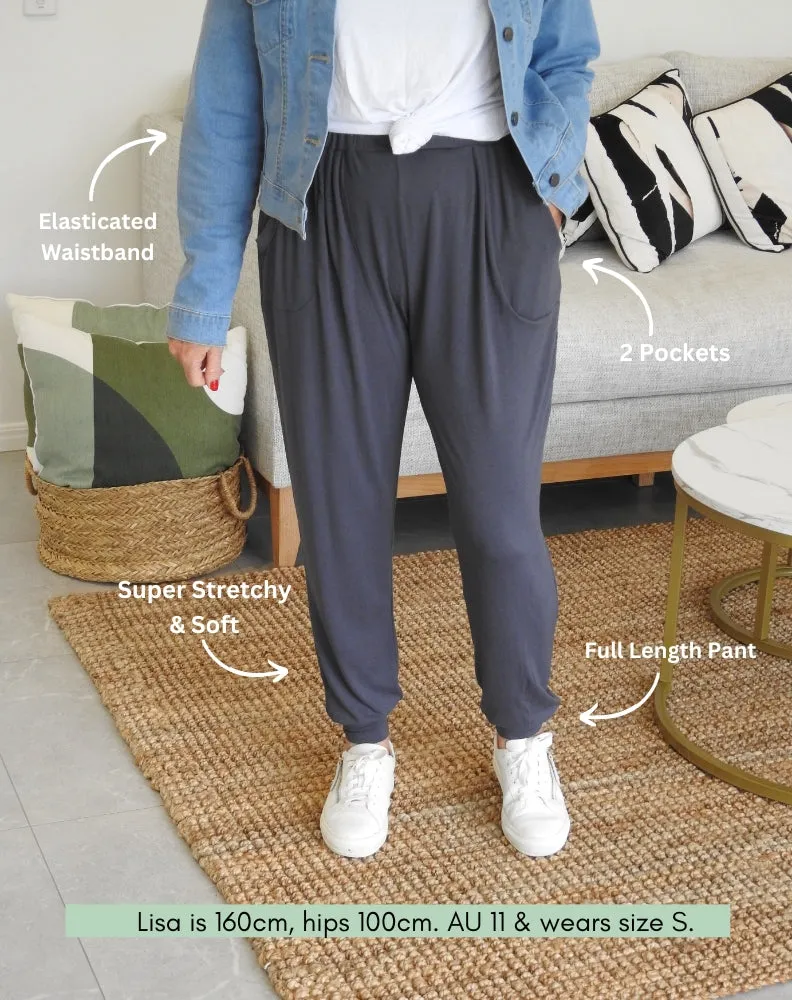 Lounge Pant - Gunmetal sold by Freez product image thumbnail 2