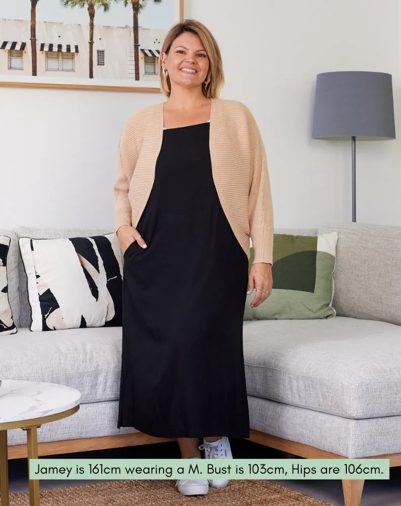 Knit Shrug - Beige sold by Freez product image thumbnail 4