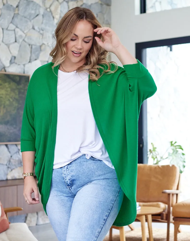 Festival Shrug -Emerald sold by Freez product image thumbnail 4