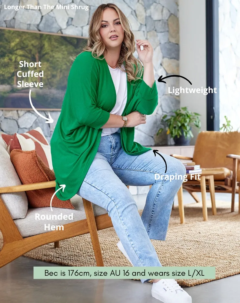 Festival Shrug -Emerald sold by Freez product image thumbnail 2