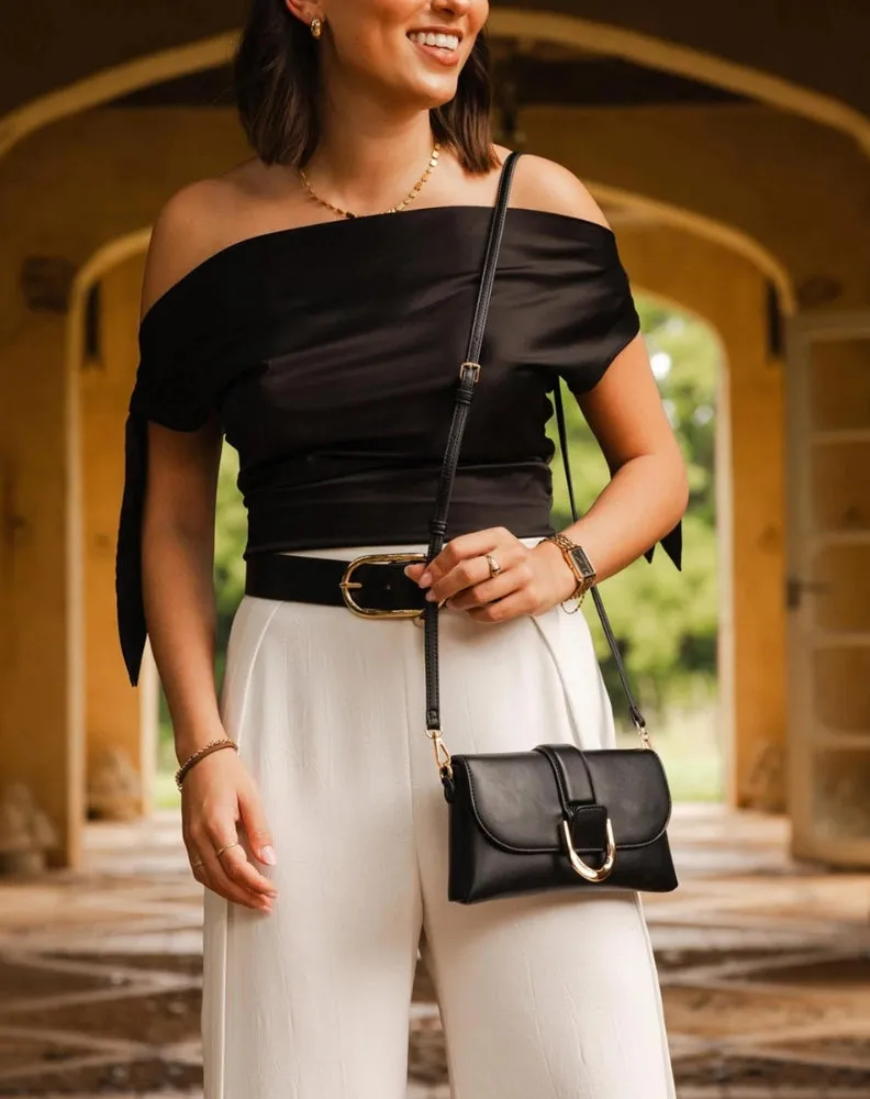 Pixie Crossbody Bag - Black sold by Freez product image thumbnail 3