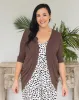 Mini Shrug - Raisin sold by Freez