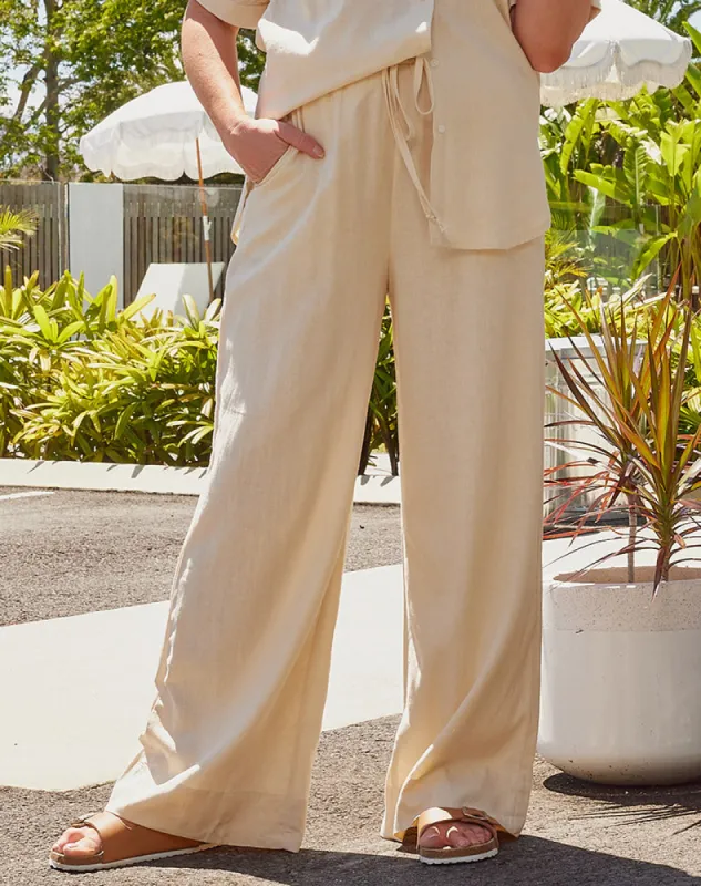 Lily Pant - Natural sold by Freez