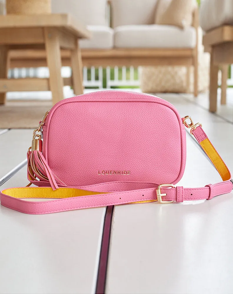Jacinta Cross Body Bag - Pink sold by Freez