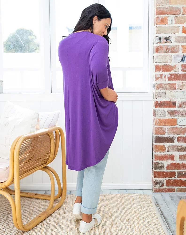 Festival Shrug - Purple sold by Freez product image thumbnail 3