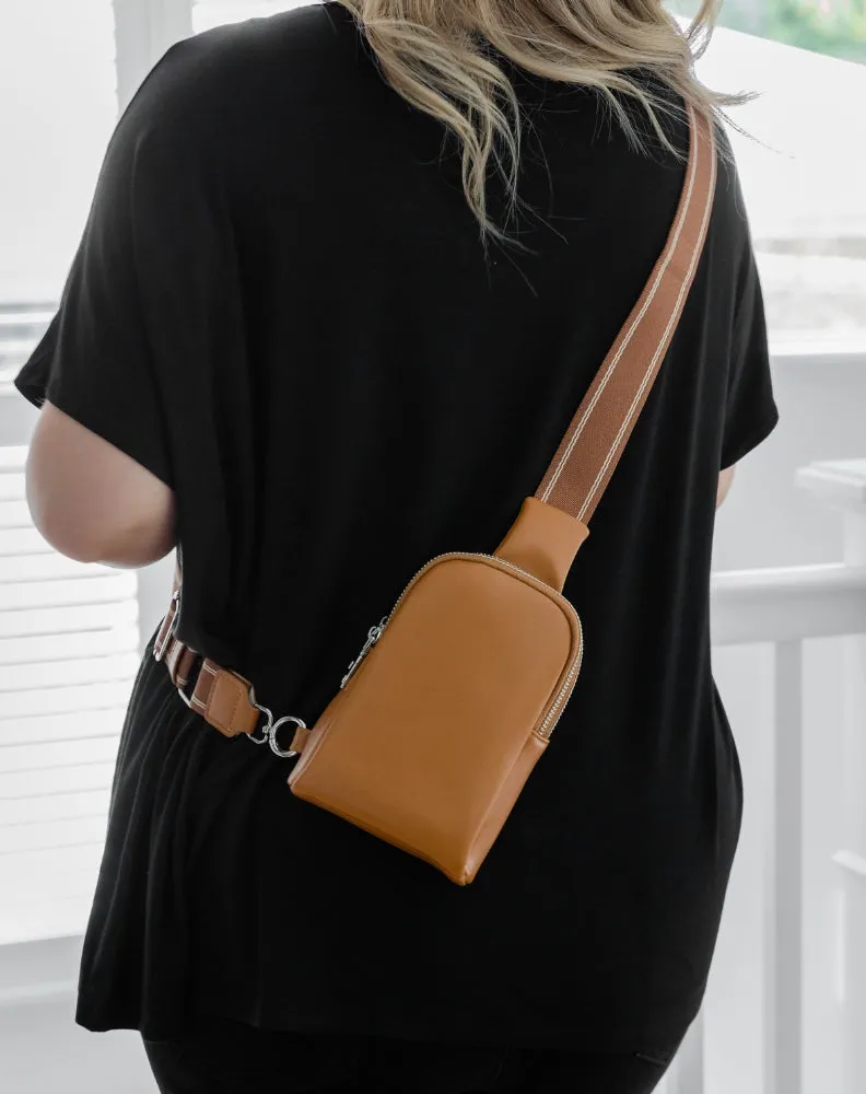 Maddy Bag - Tan sold by Freez