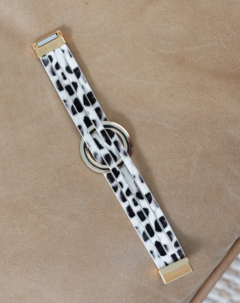 Willow Bracelet - Leopard/Gold sold by Freez product image thumbnail 2