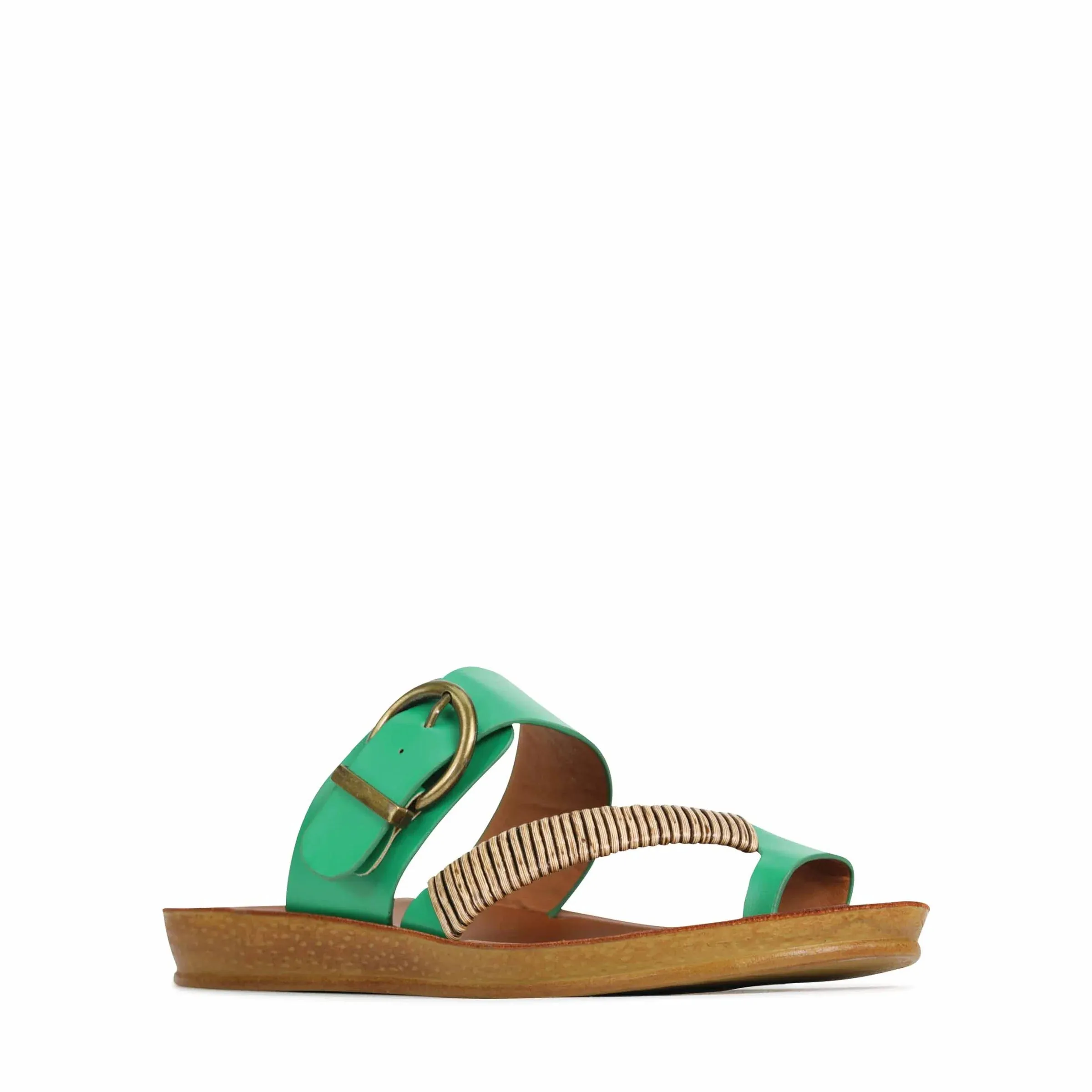 Bria Slip-on Sandals - Emerald sold by Freez product image thumbnail 2