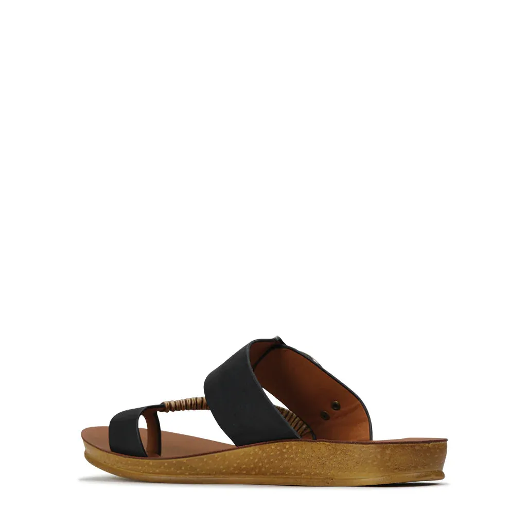 Bria Slip-on Sandals - Black sold by Freez product image thumbnail 3
