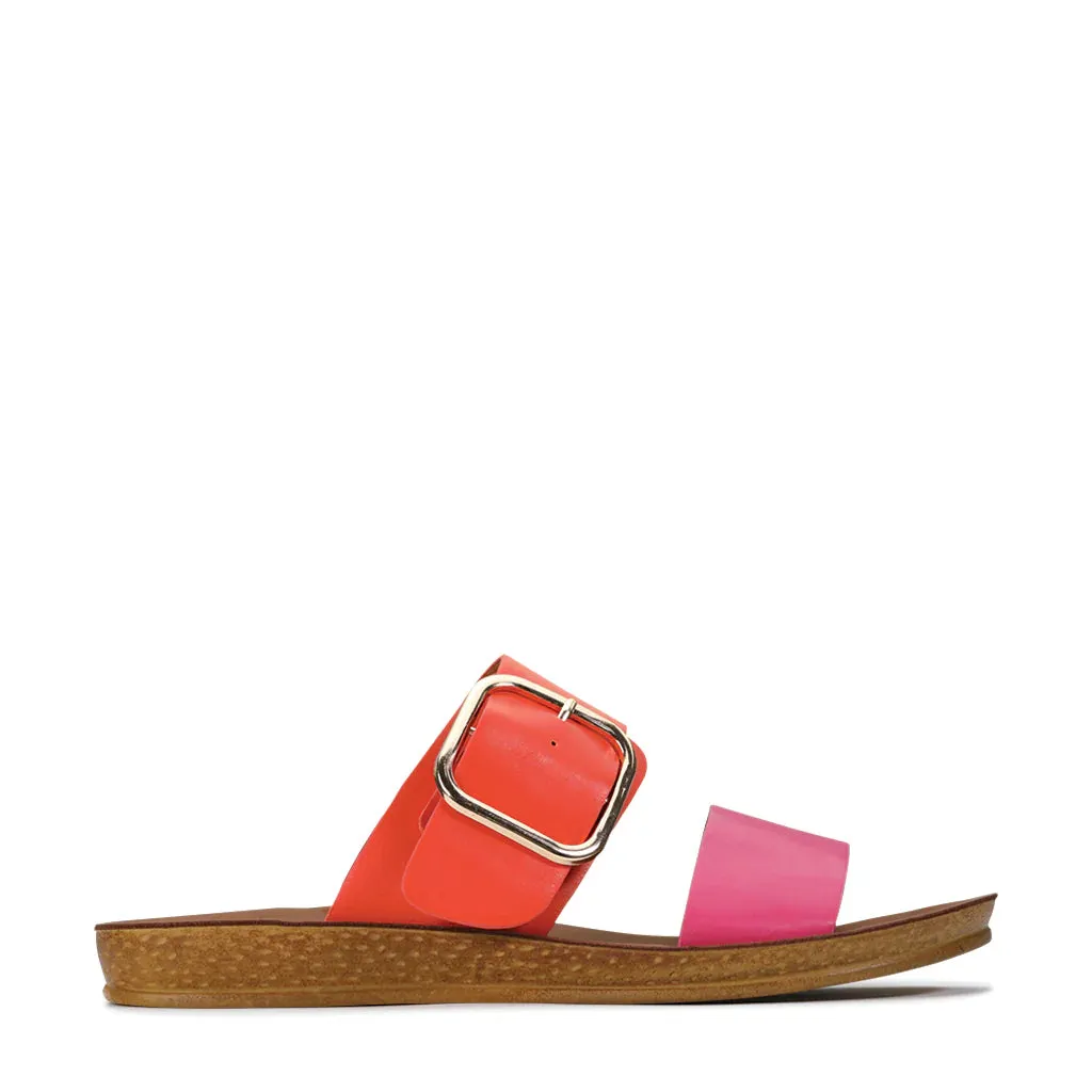 Doti Slip-on Sandals - Pink/Orange sold by Freez product image thumbnail 3