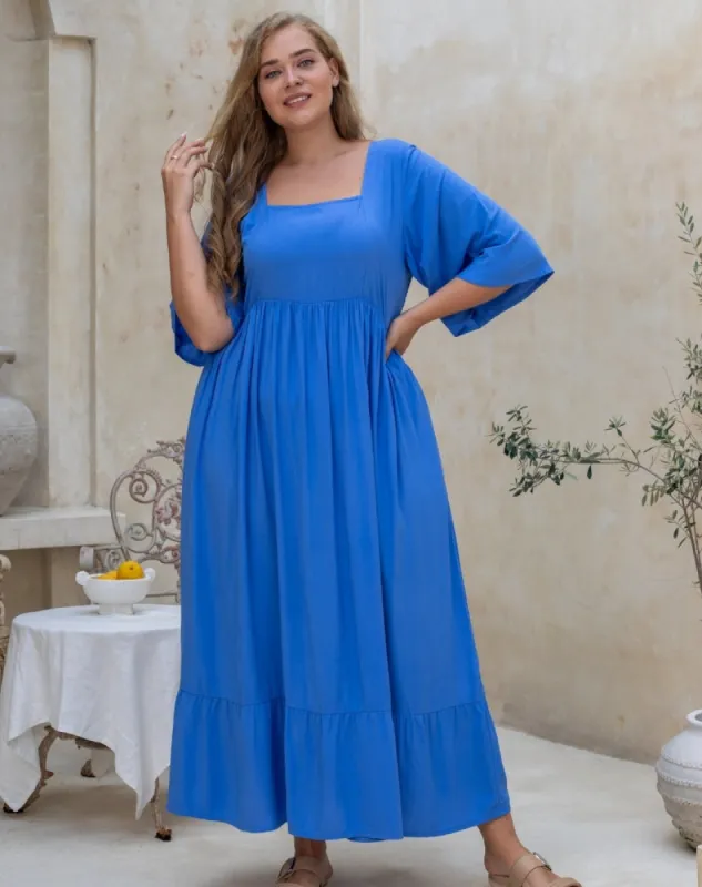 Kalani Dress - Blue sold by Freez